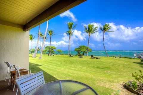 Oceanfront, ground floor, end unit