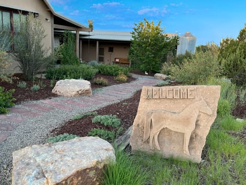 Entrance to beautiful Double DD Ranch. All two and four legged are welcome!