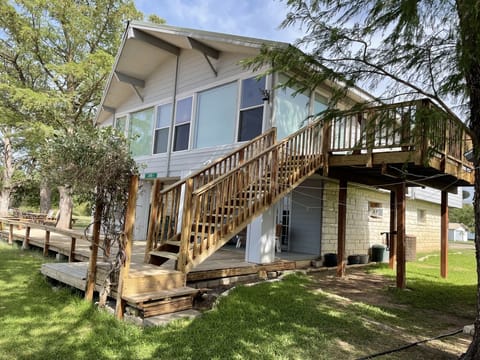Enjoy your coffee on the upstairs deck and the lake on the downstairs deck