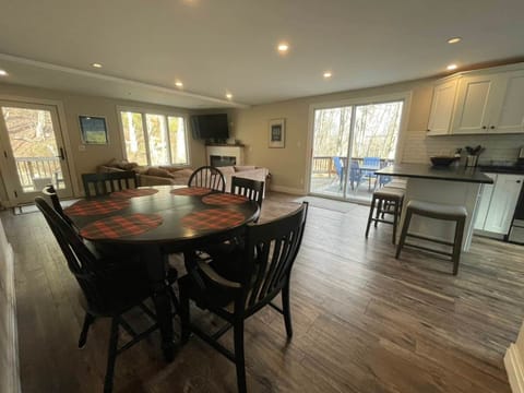 Open Format, Dining, Kitchen and Living Room