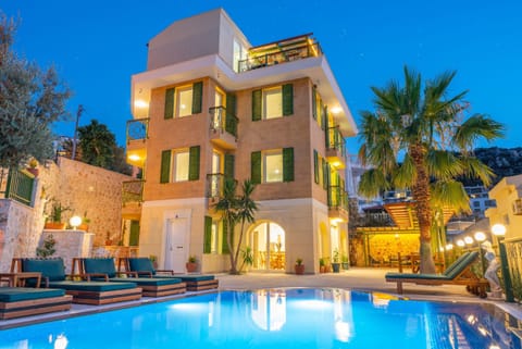 View ftom the pool of Villa Grande Kalkan