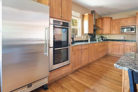 Large gourmet kitchen, 2 refrigerators, 2 convection ovens, 2 dishwashers