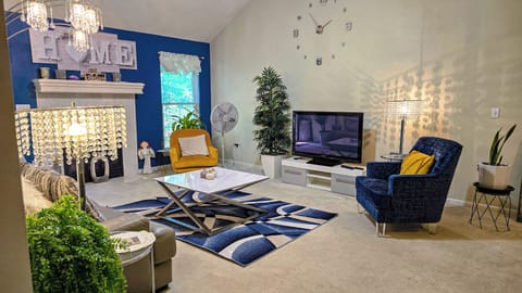 Upstairs Living Area- Cozy and welcoming. 