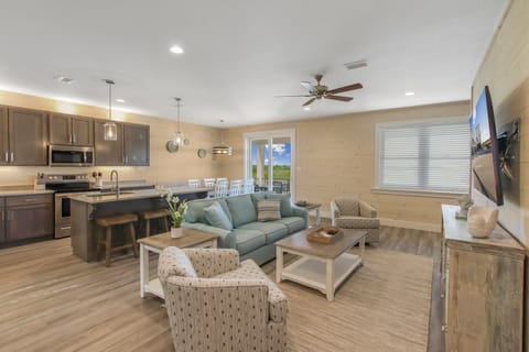 Open Concept  Living, Dinning, and Kitchen