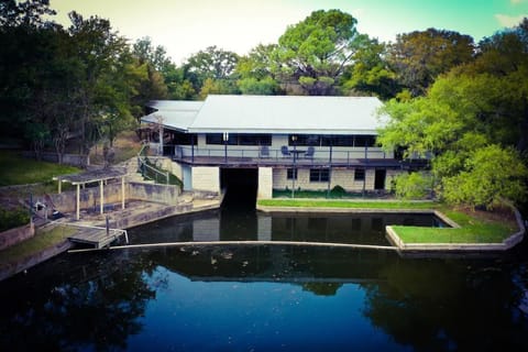 Aerial view of back of property.  