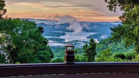 Breathtaking views of Blue ridge lake and mountains from the deck. Arguably the best view of the br lake from a cabin