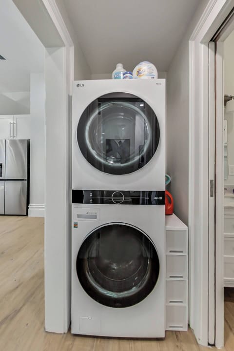 LG Laundry machines.  You're clothes may never have been cleaner. 