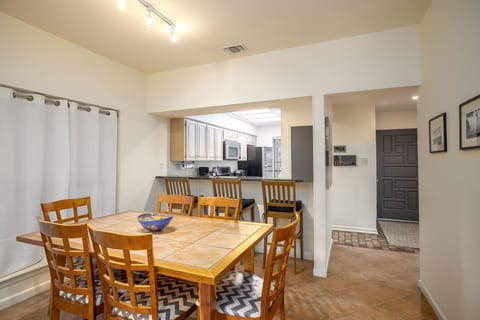 Dining and Bar Seating.