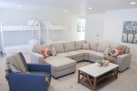 Lake House Living Room Upstairs
