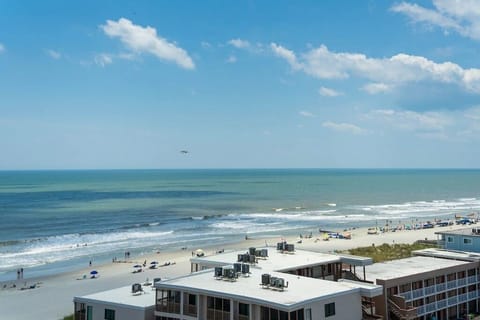 You view from the balcony