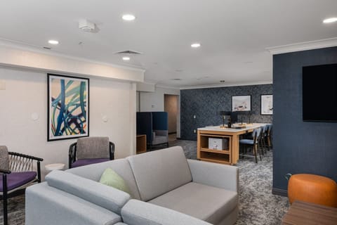 24-hour business center with workstations — stay productive on your schedule