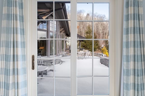 French Doors in the Master Leading to the Patio