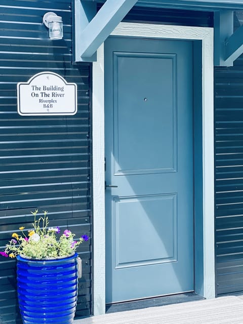 Front door of 2 bedroom B&B unit