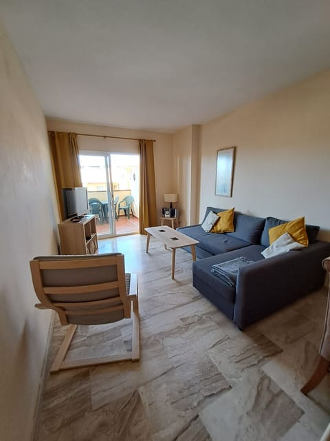 Living room with access to the terrace