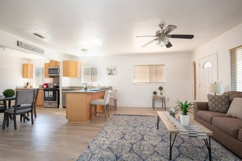 Open concept living.