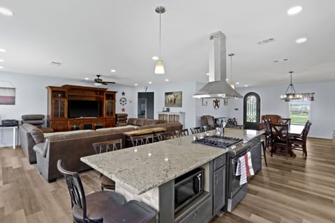 Open Concept for Entertainment.