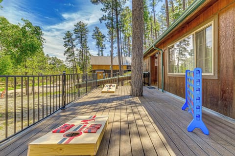 Ruidoso Vacation Rental | 3BR | 2BA | 1,700 Sq Ft | Steps Required