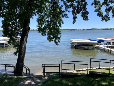 View from patio-area outside front door