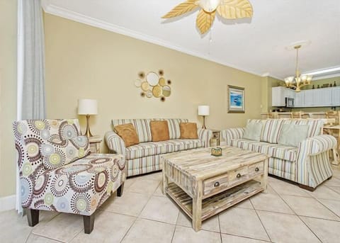 Sleeper sofa in the living room.