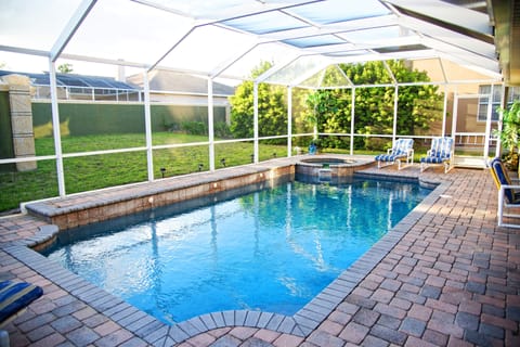 Step out to beautiful Florida Weather right on the pool deck.
