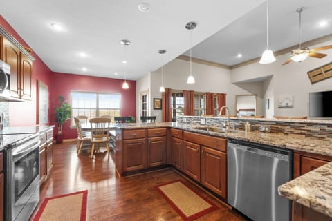 Huge kitchen to prepare as many meals as your group would like!