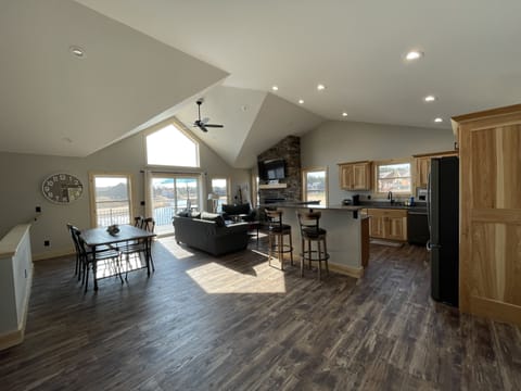 Main Level Entrance - Spacious living, dining and kitchen area