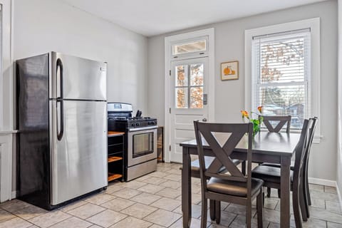 Kitchen - Backdoor leads to backyard