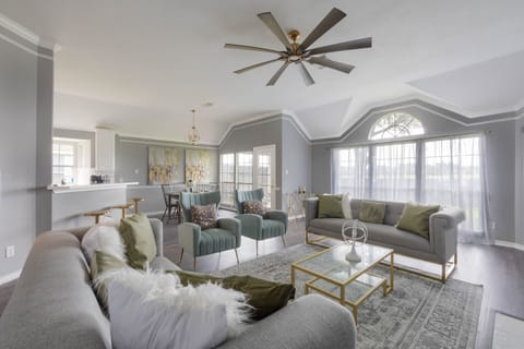 Experience ultimate relaxation in our cozy living room sanctuary.