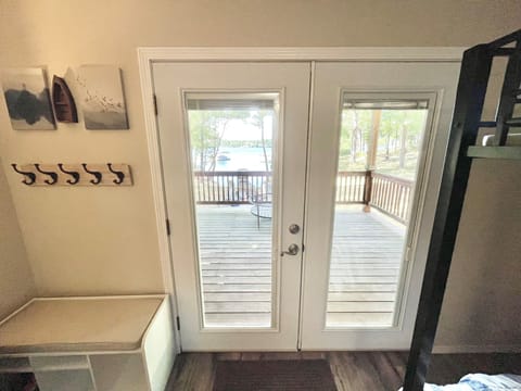 View from Bunk Room - with access to lower deck.