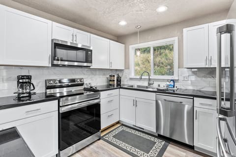 Stainless steel appliances!