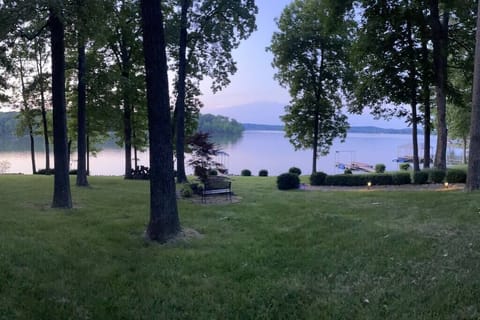 View from the back porch