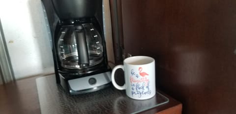 Coffee and Tea bar stocked with local coffee