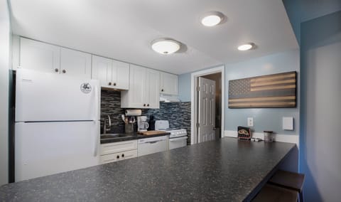 All new galley kitchen