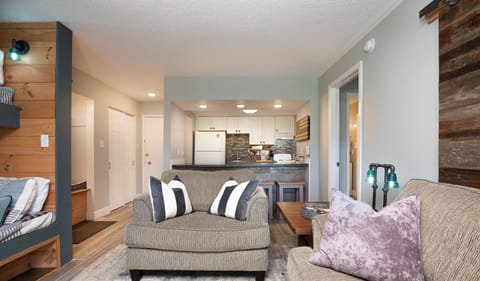 Living room & kitchen