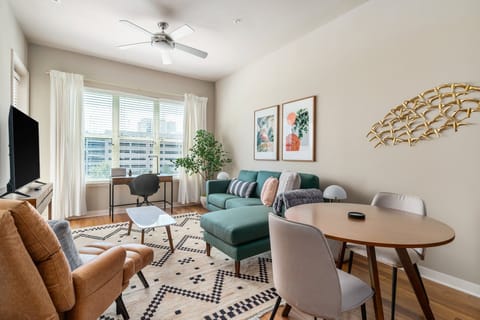 Indulge in the comfort and style of this contemporary living space.