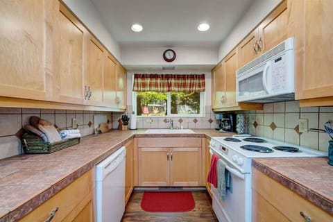 Galley style kitchen