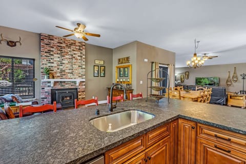 Be part of the action while still in the kitchen