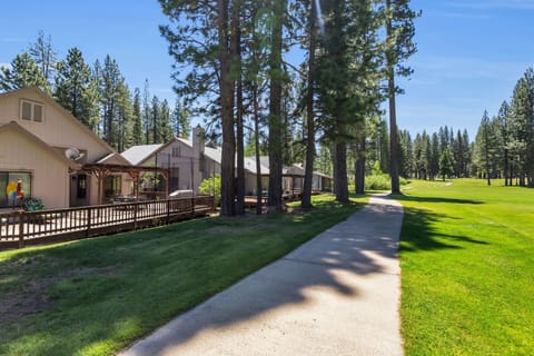 Back of the home on Plumas Pines Golf Resort