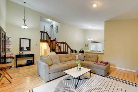 Cary Vacation Rental | 3BR | 2BA | Stairs Required for Access | 1,620 Sq Ft