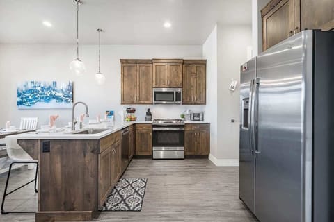 Gorgeous modern open concept kitchen