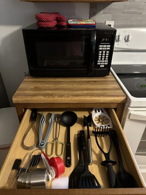 Several kitchen tools - If you can't find what you need just ask your host.