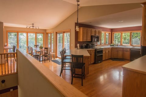 Enough seating for all 16 guests.