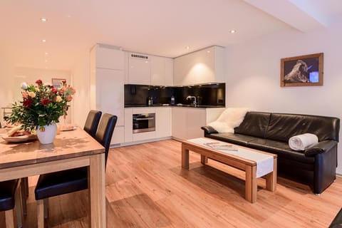 Kitchen and Living room