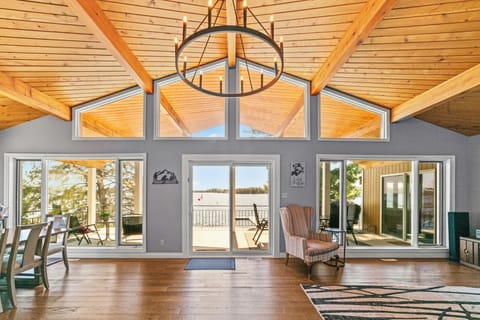 Great Room overlooking the Lake!