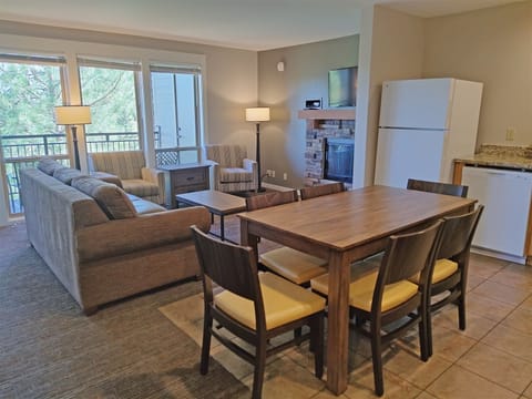 Three Bedrooms, Living, Dining, and Kitchen