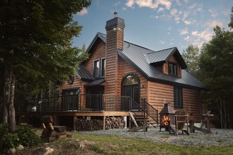 Chalet en plein air