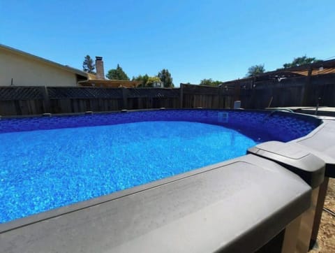 15'x30' above ground salt water pool!