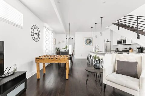 Soak up the natural ligh! *Foosball table has been temporarily removed*