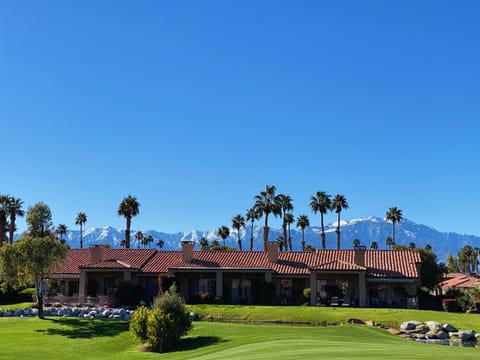 View from the fairway patio facing west 