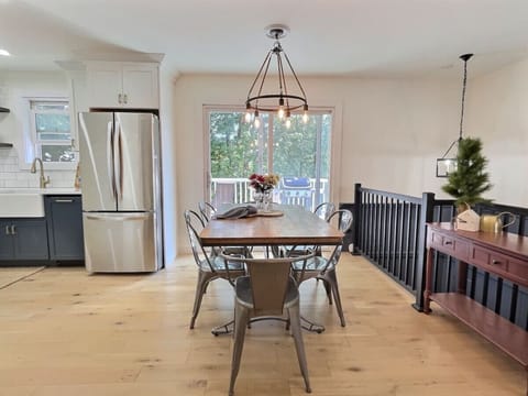 Enjoy our fully-equipped kitchen and dining area for cooking and making memories with loved ones.